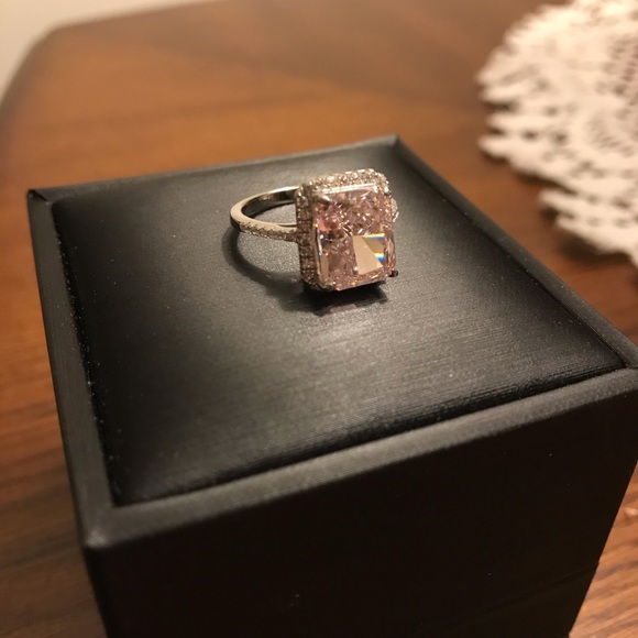 925 Sterling Silver Ring Pink Stone BRAND NEW FREE SHIP - Picture 12 of 12